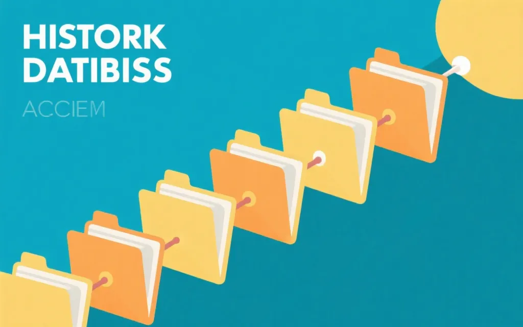 时间序列化的历史数据归档界面